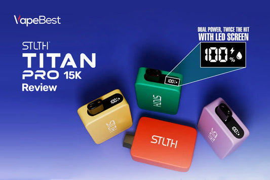 stlth titan pro 15000 disposable vape review