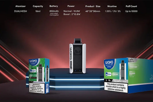 WAKA SoPro DM8000i Disposable Vape: Redefining Convenience and Performance