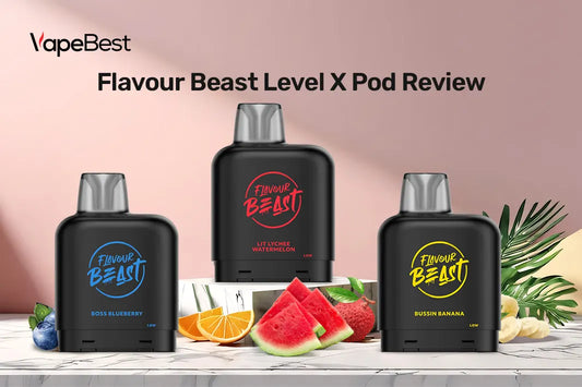 Flavour Beast Level X Pod Review: A Fresh Take on Vaping Pleasure