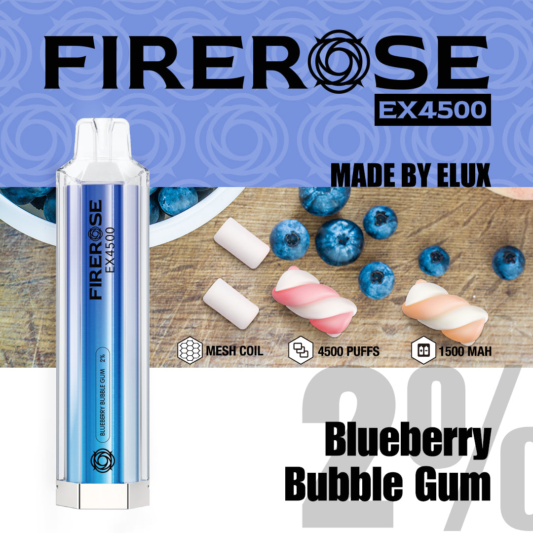 ELUX FIREROSE EX 4500 Disposable Vape