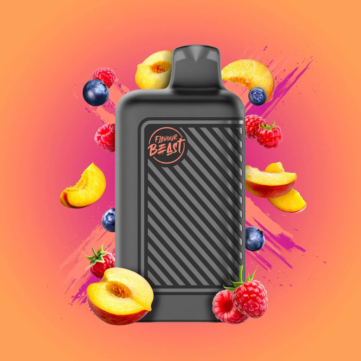 Packin' Peach Berry Flavour Beast 8000