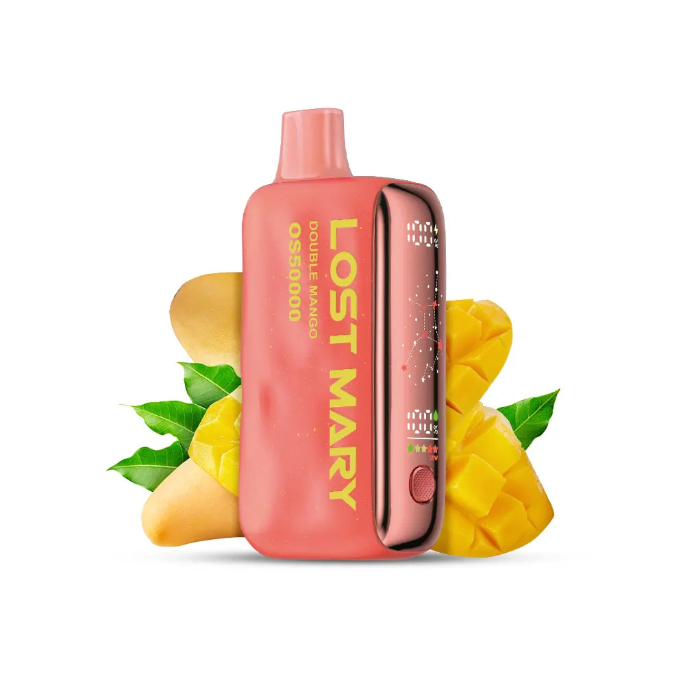 Double Mango Flavour Lost Mary OS50000 Disposable Vape