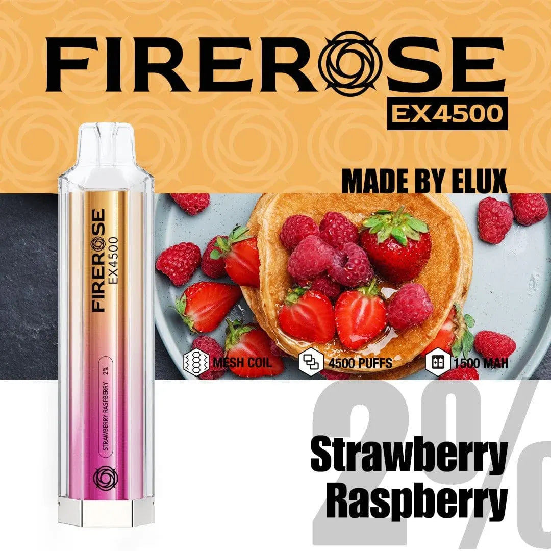 ELUX FIREROSE EX 4500 Disposable Vape