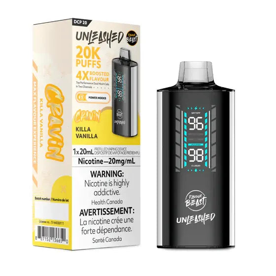 Flavour Beast Unleashed DCP 20K Puff Disposable Vape