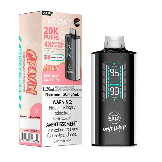 Flavour Beast Unleashed DCP 20K Puff Disposable Vape