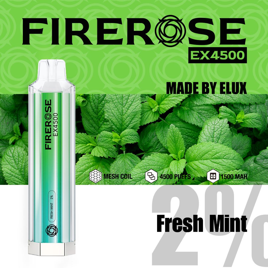 ELUX FIREROSE EX 4500 Disposable Vape