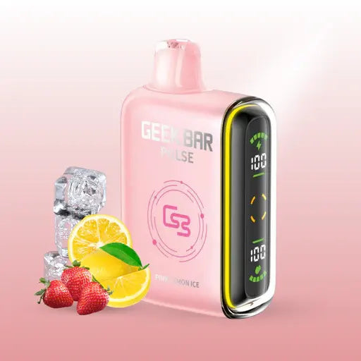 Pink Lemon Ice Geek Bar Pulse 9000