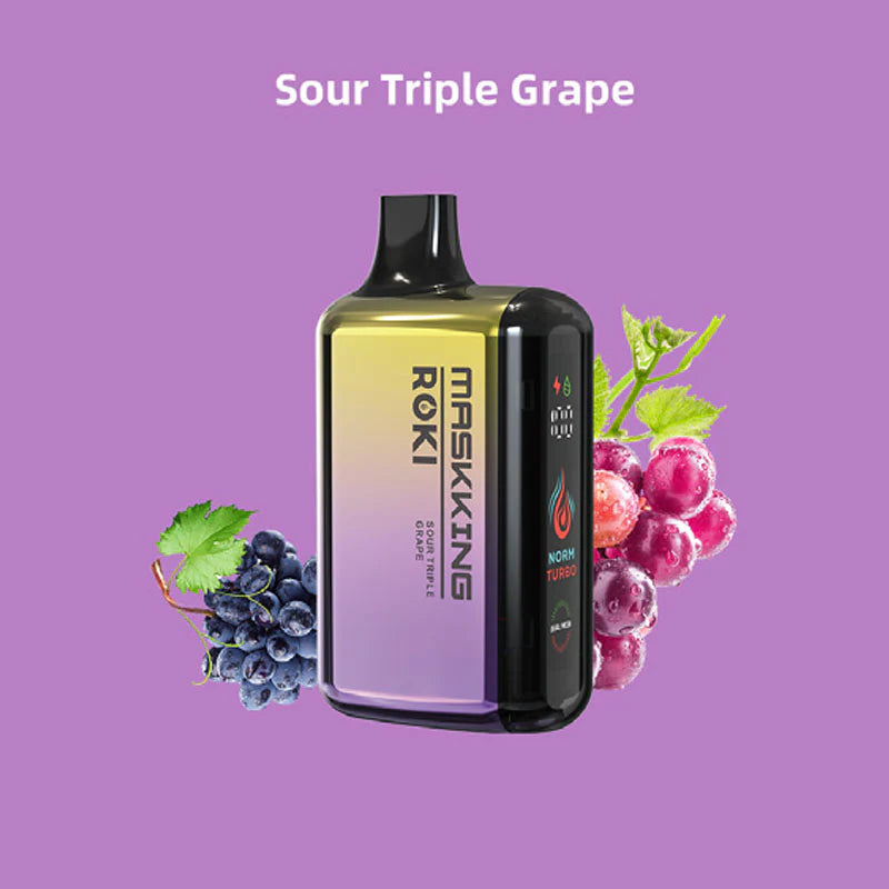 Sour Tropical Grape MASKKING Roki 15000