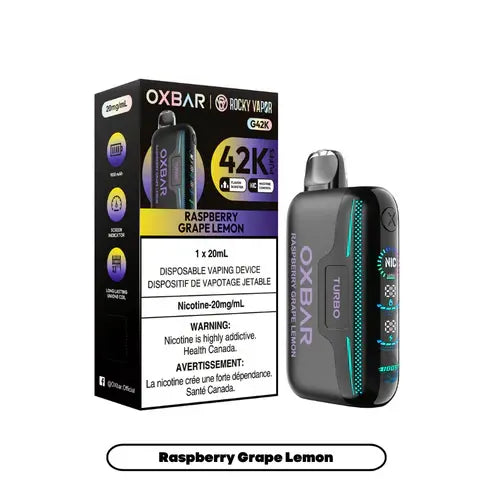 OXBAR X Rocky Vapor G42K Disposable Vape