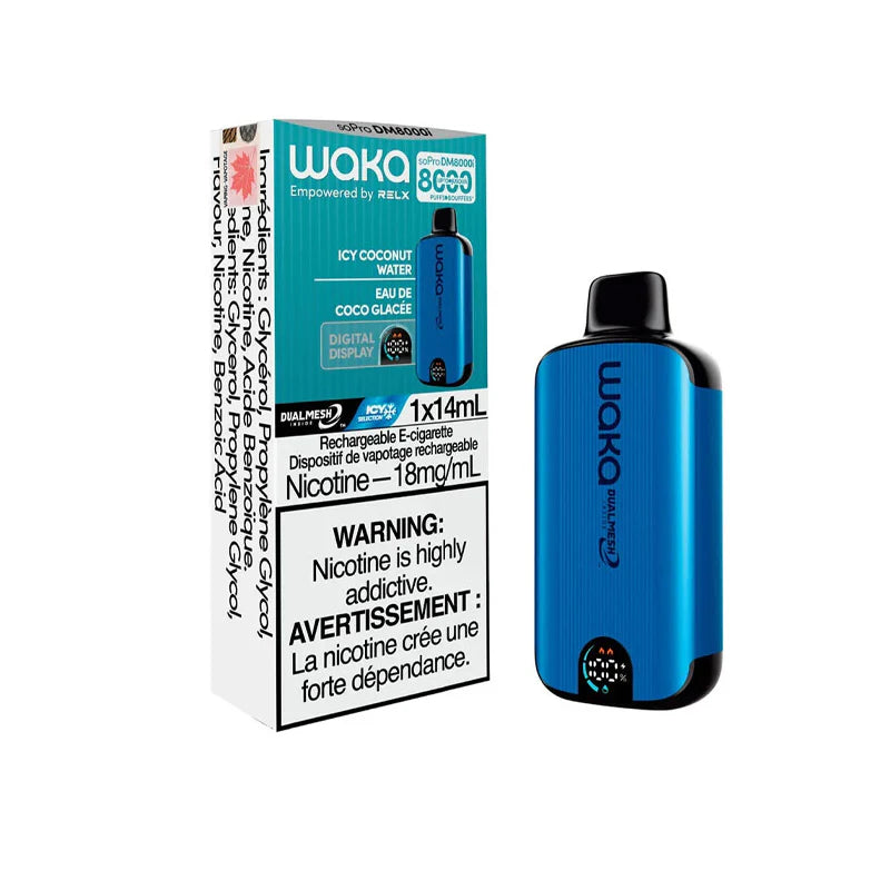 Coconut water Waka soPro DM8000i Disposable Vape