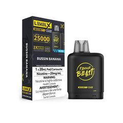 Bussin Banana Iced - Level X Boost G2 Pods