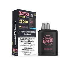 STR8 Up Strawberry Banana Icd - Level X Boost G2 Pods