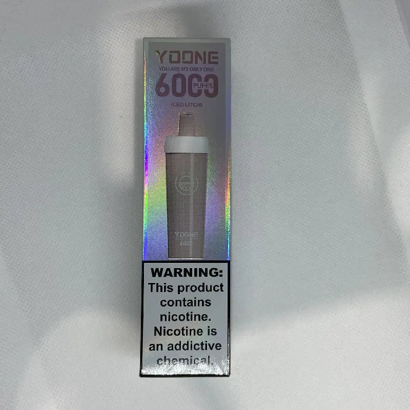 Yoone 6000 Puffs Disposable Vape (limit 1 per customer)