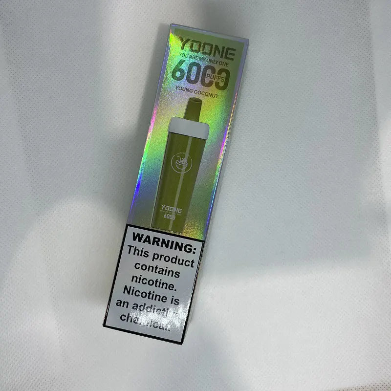 Yoone 6000 Puffs Disposable Vape (limit 1 per customer)